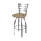 Holland Bar Stool Co OD410 Jackie Stainless Steel 30 Swivel Outdoor Bar Stool with Breeze Champagne Seat OD41030SSOD005 - alternate 1